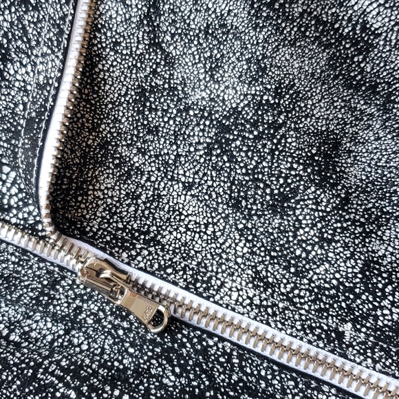 3.1 Phillip Lim Lamb Skin Leather Motorcycle Jacket - Picture 5 of 8